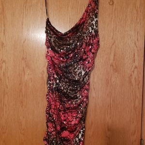 One shoulder dress NWT Size L Arden B retail $59